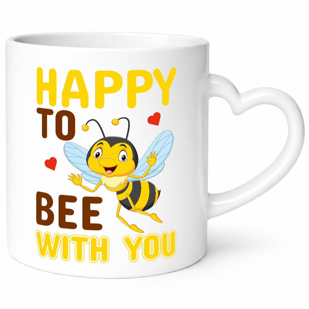 Happy Bee | Beziehung Tasse Freundschaft Bienen Humor Geschenkidee