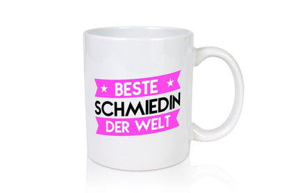 Beste Schmiedin | Schmied Beruf Schmiederei Geschenkidee Arbeit Kollegen Büro