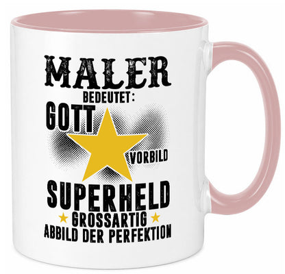 Bedeutung von Maler | Malerei Humor Geschenkidee Tasse