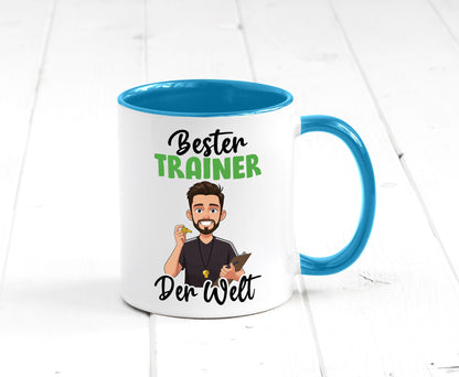 Bester Trainer | Verein Sport v2 Humor Geschenkidee Tasse