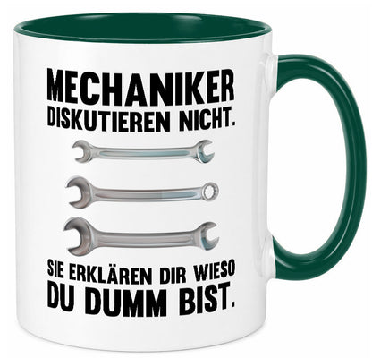 Mechaniker Diskutieren nicht sie erklären nur wieso Geschenkidee Tierliebhaber