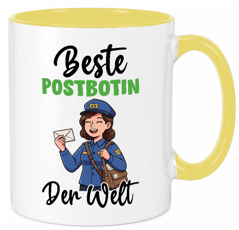Beste Postbotin | Beruf Post Briefträger v2 lustig Arbeit Kollegen Büro