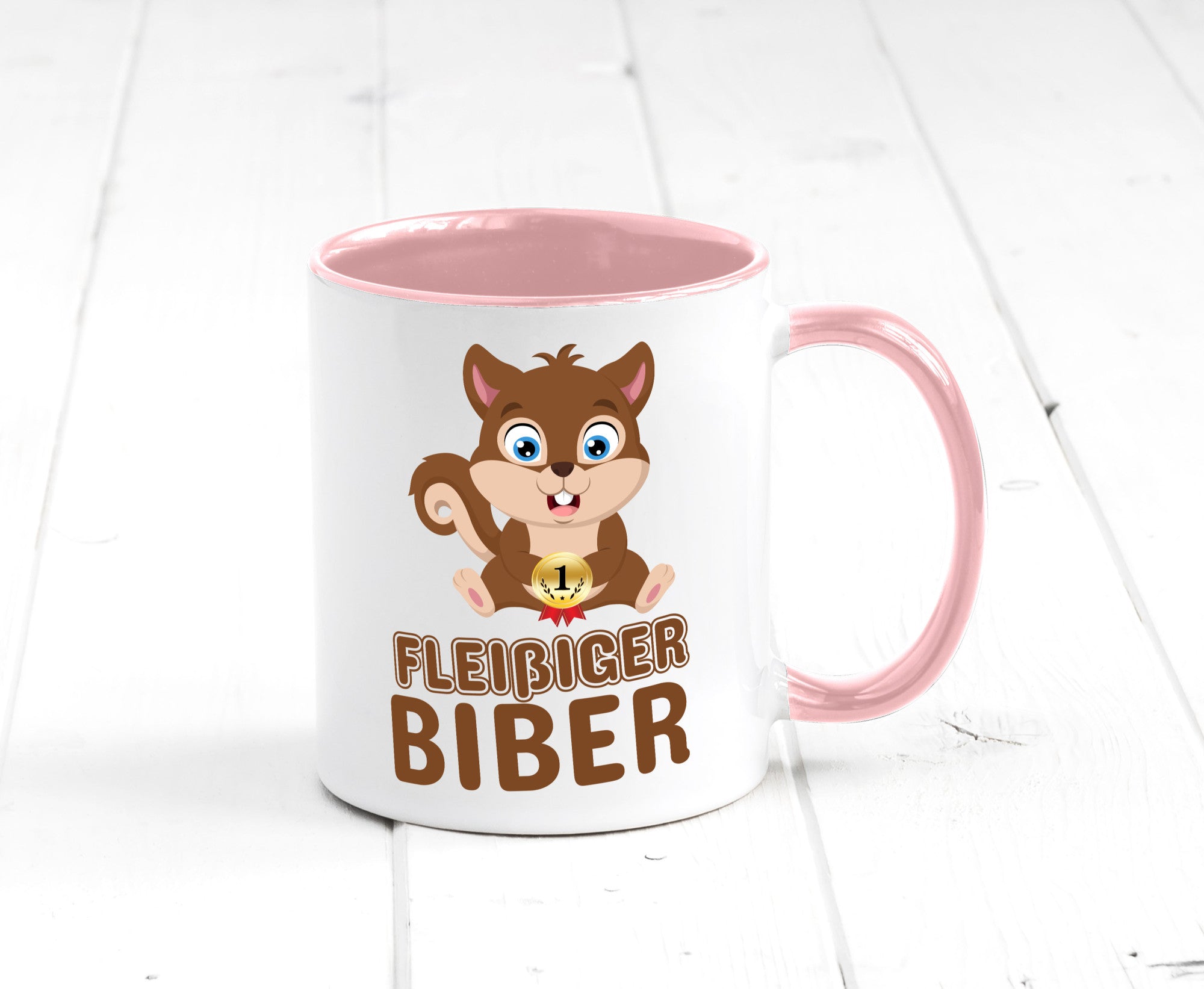 Fleißiger Biber | Motiv Tasse Kinder Geburtstag lustig Geschenkidee Geschenk