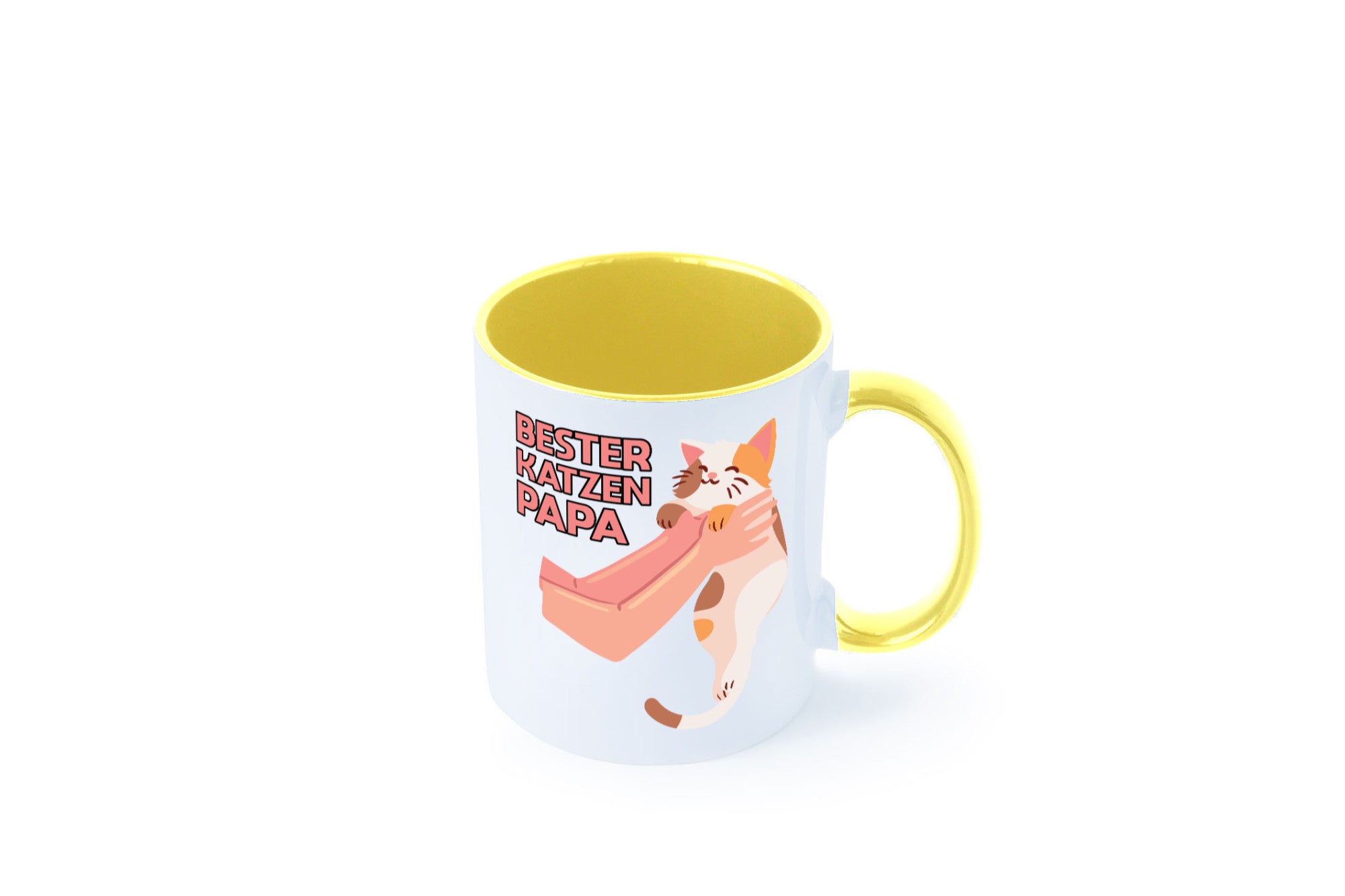 Bester Katzenpapa | Katze Gabel Geschenk Tierliebhaber Humor lustiger Spruch
