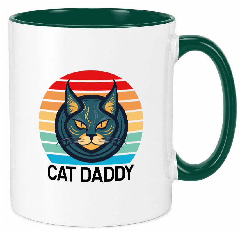 Cat Daddy | Katzenpapa niedliche Katze Tierliebhaber lustiger Spruch Geschenk