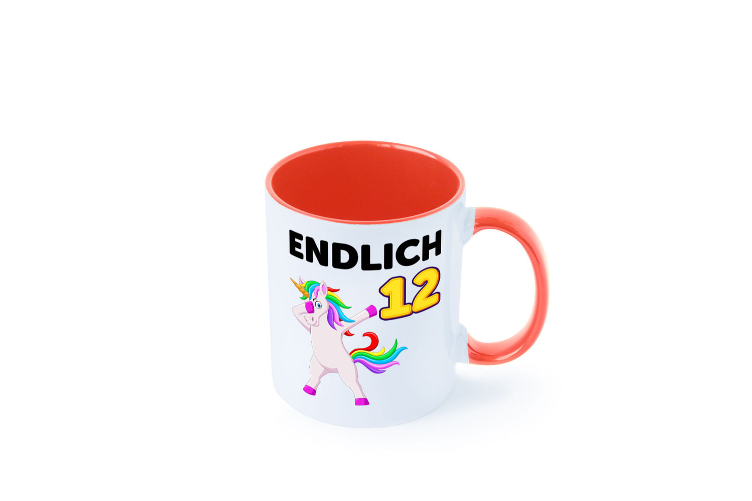 12. Geburtstag | endlich 12 Jahre Einhorn Mädchen lustig Geschenkidee Geschenk