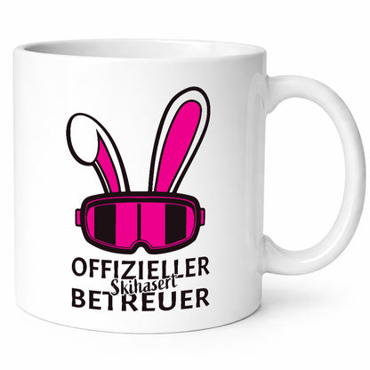 Offizieler Skihaserl Betreuer | Ski-Brille Hasenohren Geschenk Humor