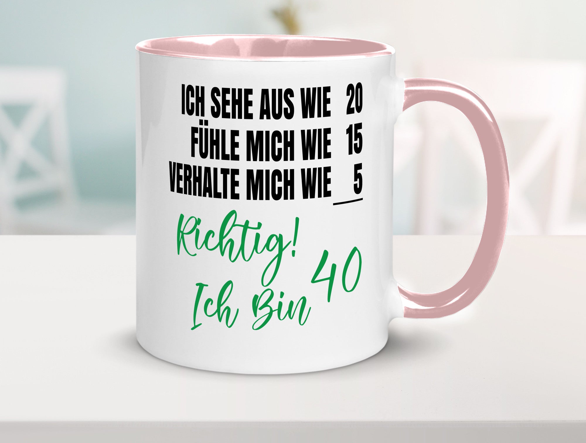 Ich bin Jung | 40 Geburtstag Verhalte mich wie ein Kind Geschenk Geschenkidee