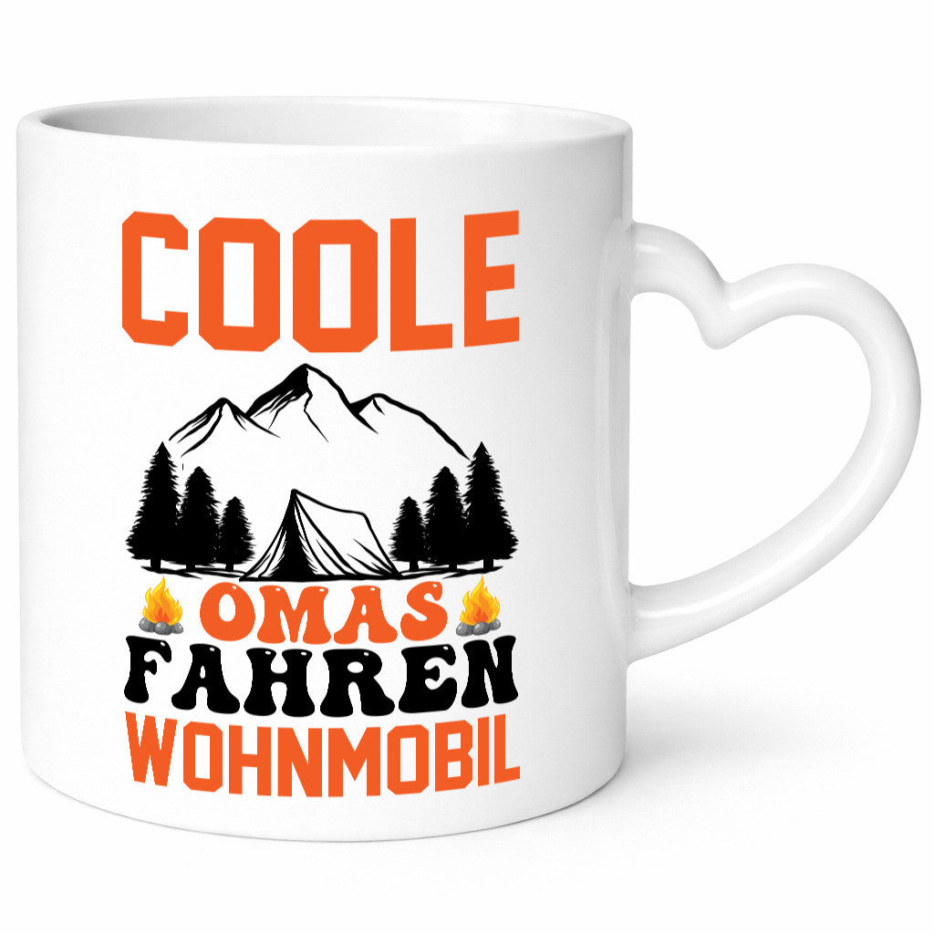Coole Omas Fahren Wohnmobil | Camping lustig Familie Geschenkidee Geschenk Tasse