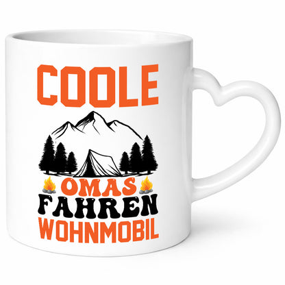 Coole Omas Fahren Wohnmobil | Camping lustig Familie Geschenkidee Geschenk Tasse