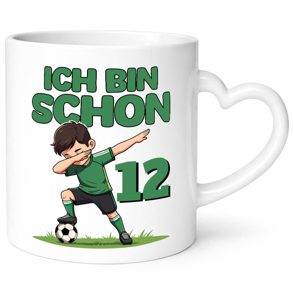 12. Geburtstag | 12 Jahre Fußballer Geschenkidee Humor Tasse