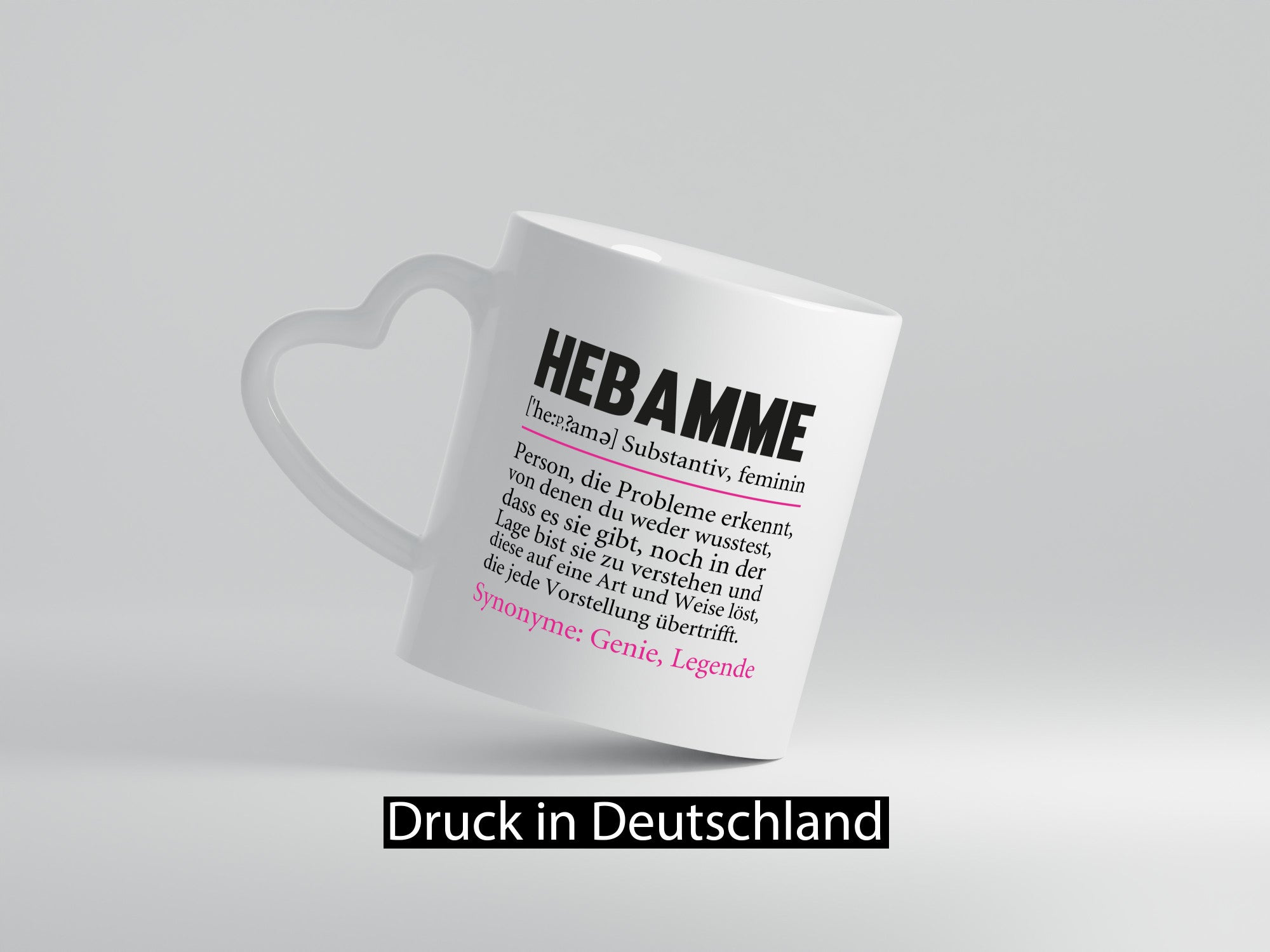 Hebamme | Spruch Geburtshilfe Beruf lustig lustiges Geschenk Arbeit Kollegen