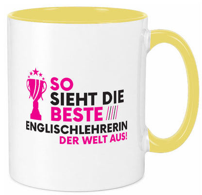 Die Weltbeste Englischlehrerin | Englisch Lehrerin Geschenk Humor Geschenkidee