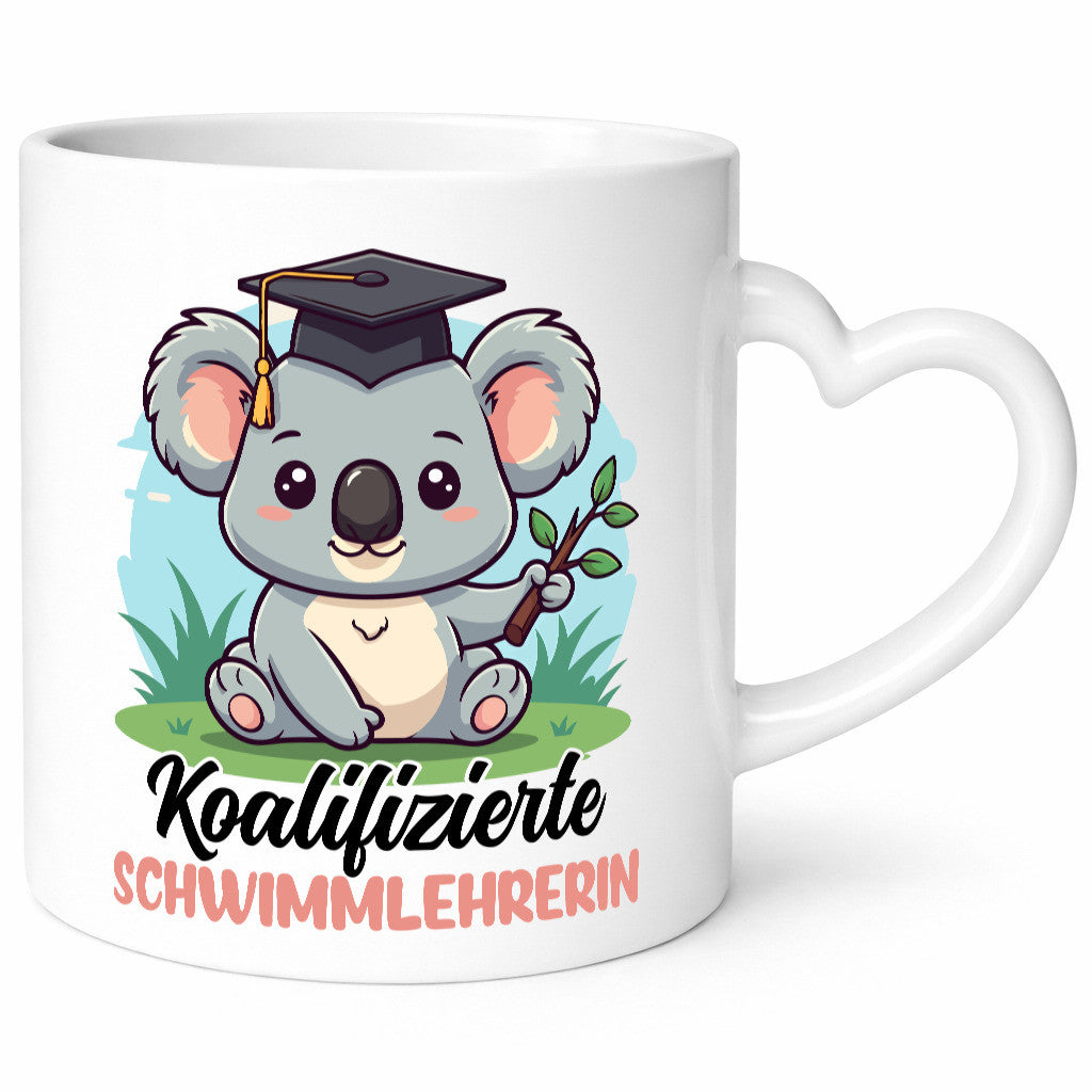 Koalifizierte Schwimmlehrerin | schwimmen Lehrer Geschenk Humor Geschenkidee
