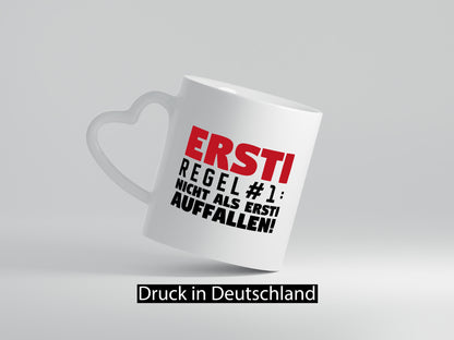 Ersti Spruch | Studium Tasse Studienanfänger Uni Geschenkidee Humor