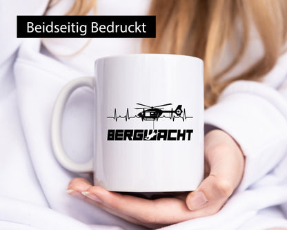 Bergwacht | Bergrettung Hubschrauber Rettung Alpen lustiger Spruch Geschenk