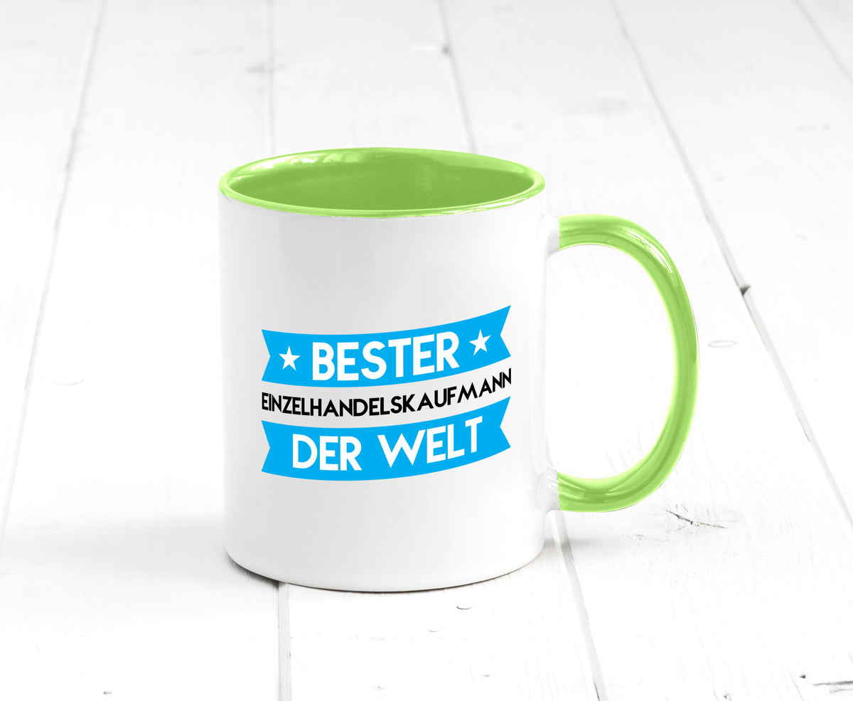 Bester Einzelhandelskaufmann | Einzelhandel Geschenk Humor Geschenkidee Tasse