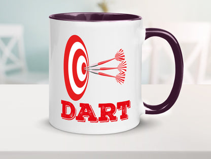 Dartspieler Tasse | Dart Hobby Motiv Spieler lustig Humor Geschenkidee Geschenk