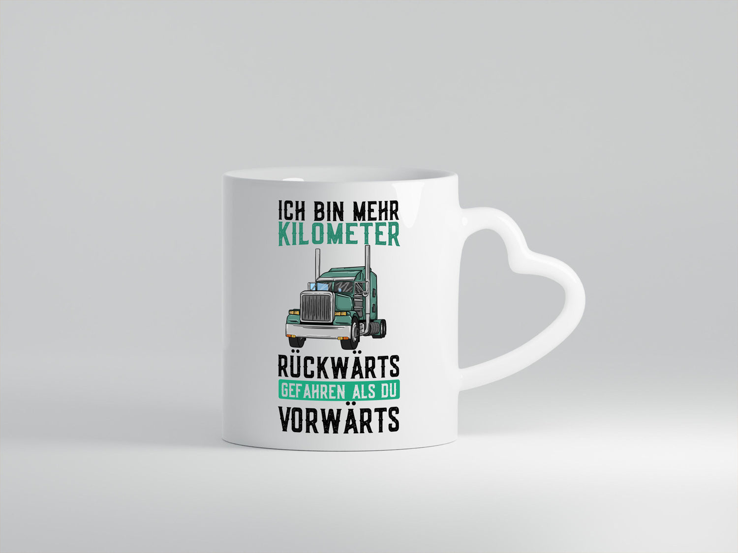 Ich bin mehr KM gefahren | LKW Fahrer Trucker Geschenkidee Humor Tasse