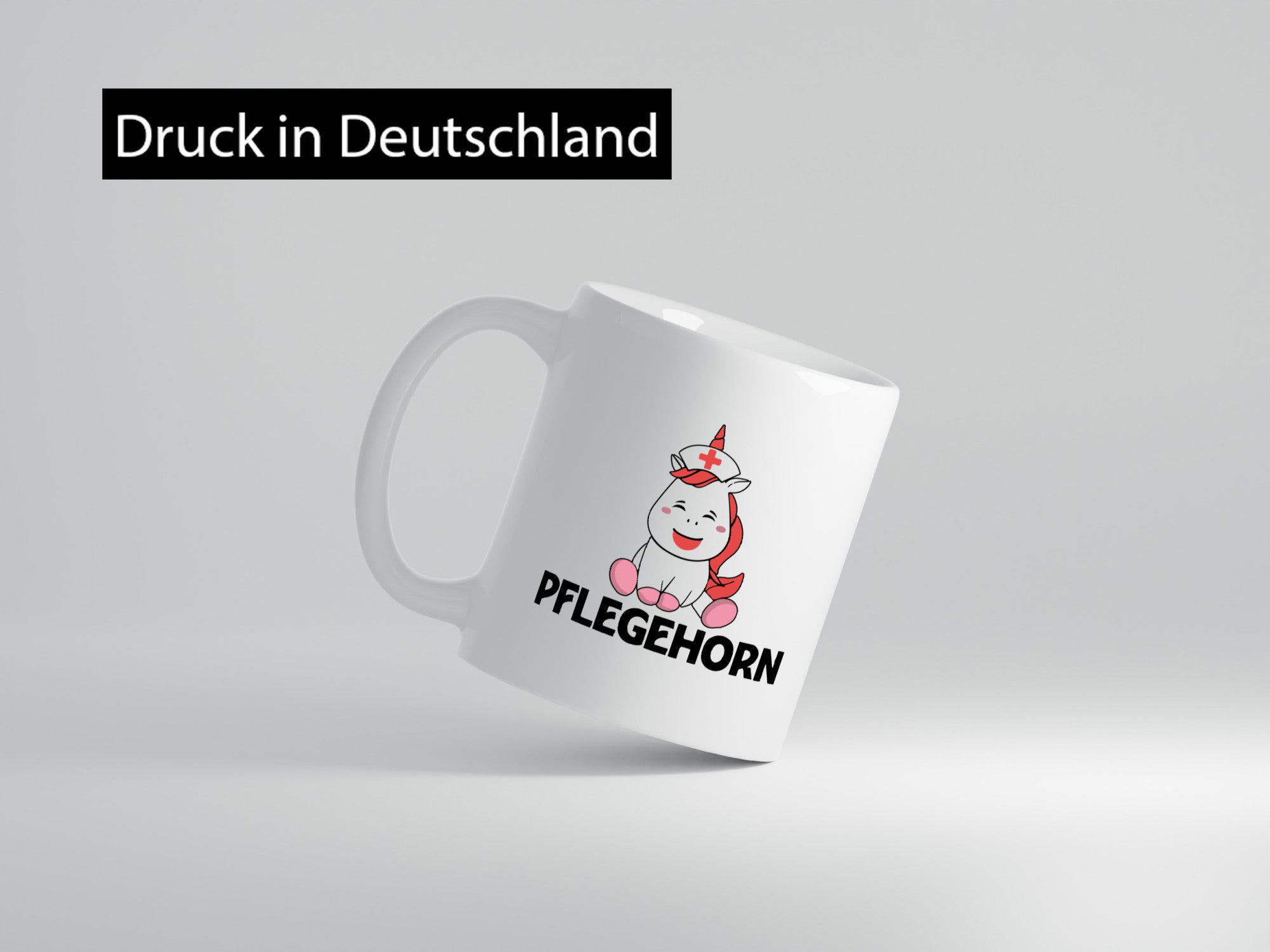 Pflegehorn | Krankenpflegerin Einhorn lustiger Spruch Geschenk Humor