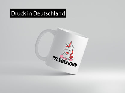 Pflegehorn | Krankenpflegerin Einhorn lustiger Spruch Geschenk Humor