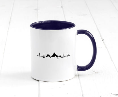 Berge Motiv | Alpen Skifahren Skiurlaub Apres Ski Geschenkidee Humor Tasse