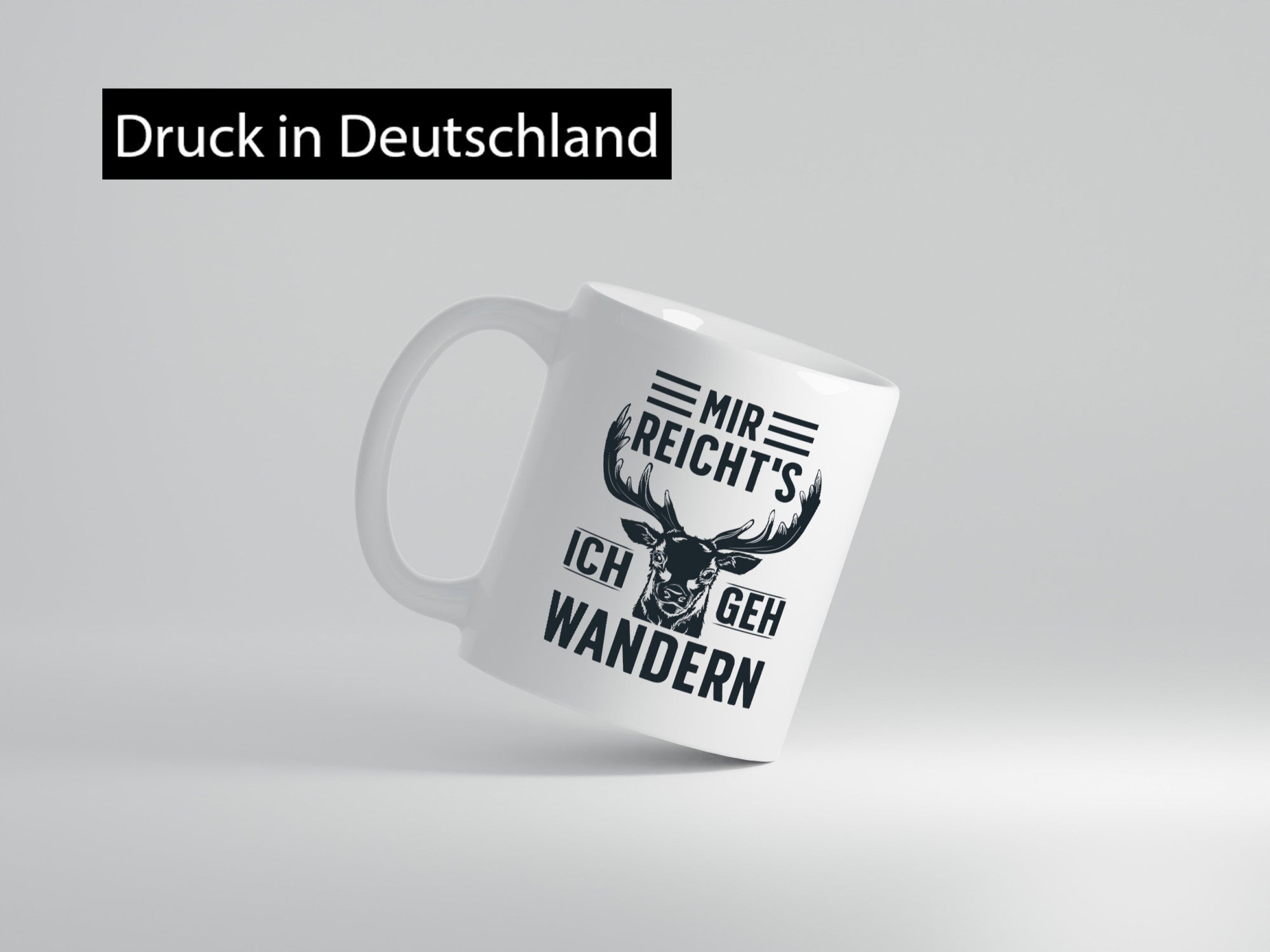 Mir Reichts ich geh Wandern | Berge Wälder Natur lustiger Spruch Geschenk Humor