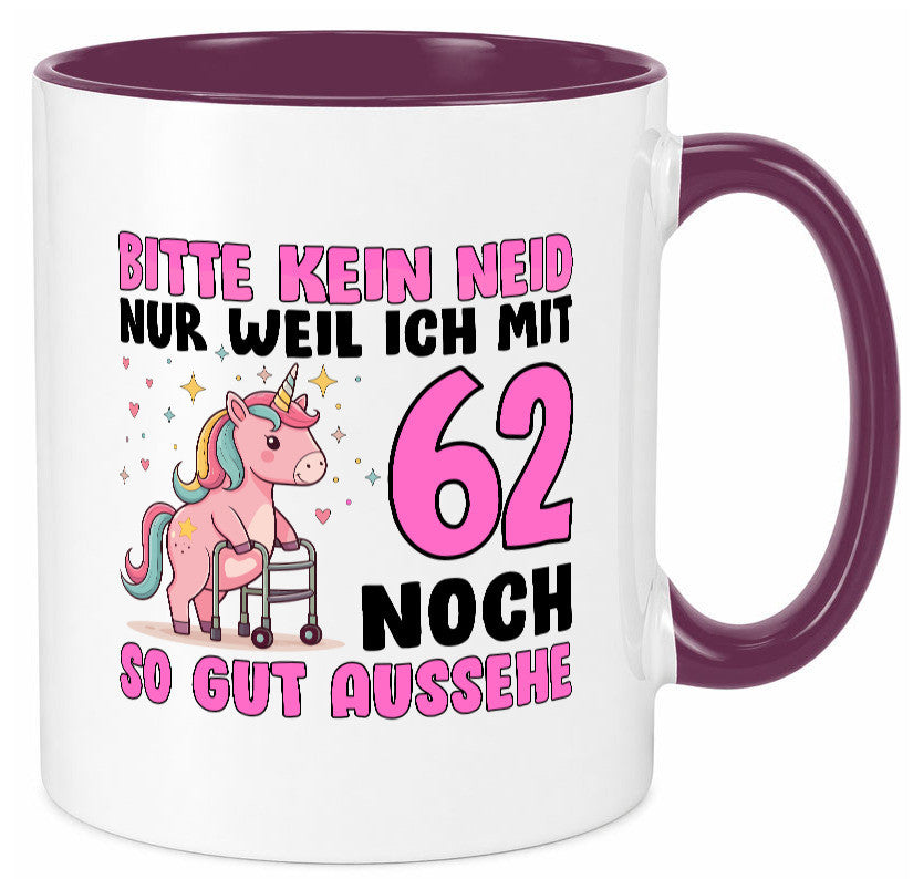 62. Geburtstag | 62 Jahre Mit noch so gut aussehen lustiger Spruch Geschenk