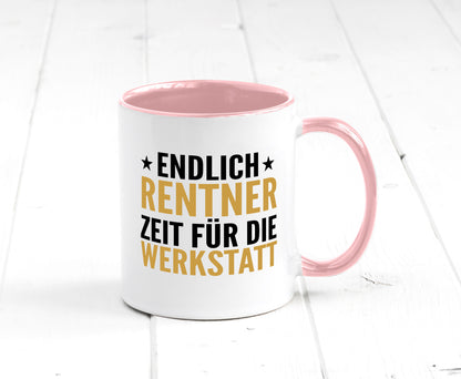 Rentner zeit für die Werkstatt | Ruhestand Handwerker v2 lustiger Spruch