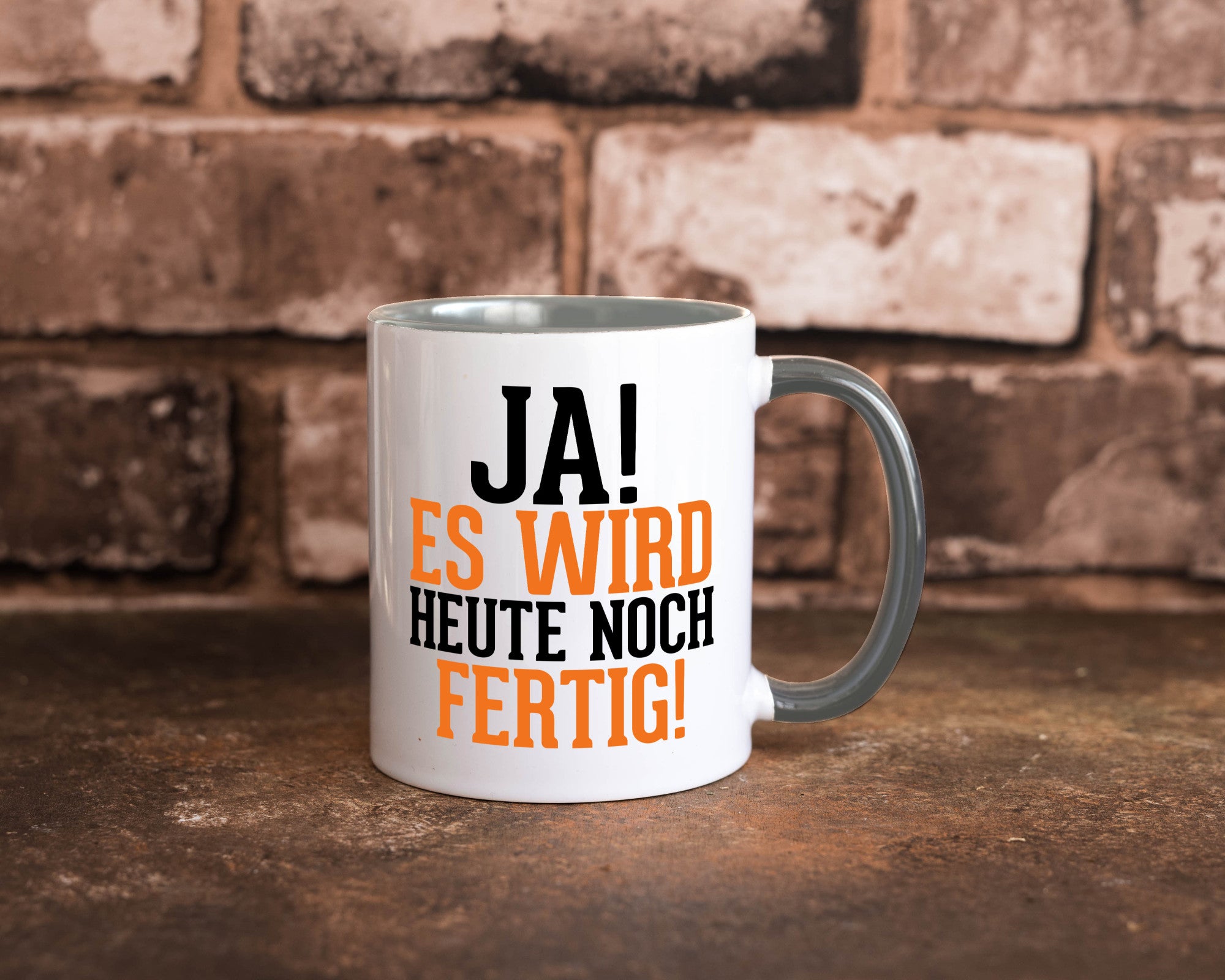 Ja es wird heute noch fertig | Arbeit Kollegen Werkstatt Humor Büro