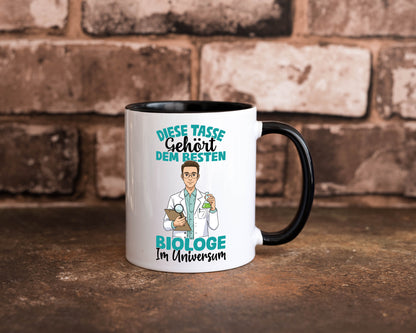 Im Universum: Biologe | Biologie Naturforscher Humor Geschenkidee Tasse