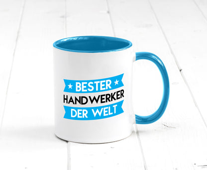 Bester Handwerker |Handwerk lustig Humor Geschenkidee Geschenk Tasse