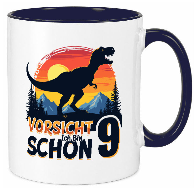 8. Geburtstag | 8 Jahre Dinosaurier v2 Geschenkidee Humor Tasse
