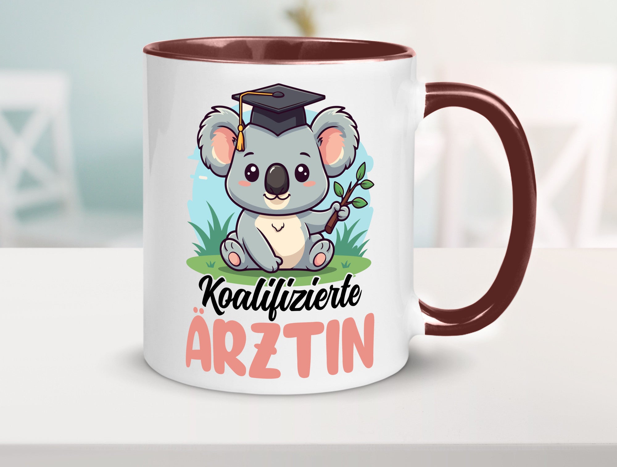 Koalifizierte Ärztin | Medizin Doktorin Fachärztin Geschenkidee Humor Tasse