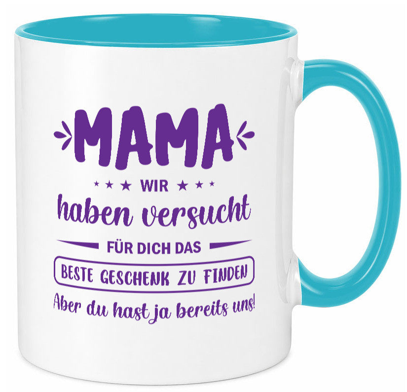 Perfekte geschenk | du hast ja bereits uns Muttertag lustiger Spruch Familie