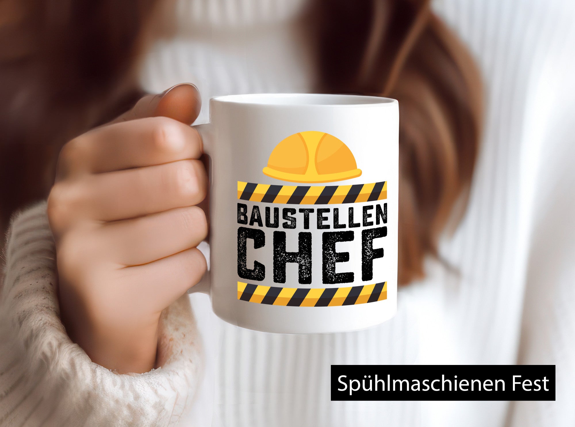 Baustellen Chef | Baustelle Bauherr Bauleiter Geschenkidee Arbeit Kollegen Büro