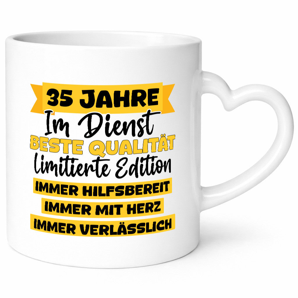 35 Jahre im Dienst | Jubiläum Arbeit v8 Geschenk Kollegen Büro lustiger Spruch
