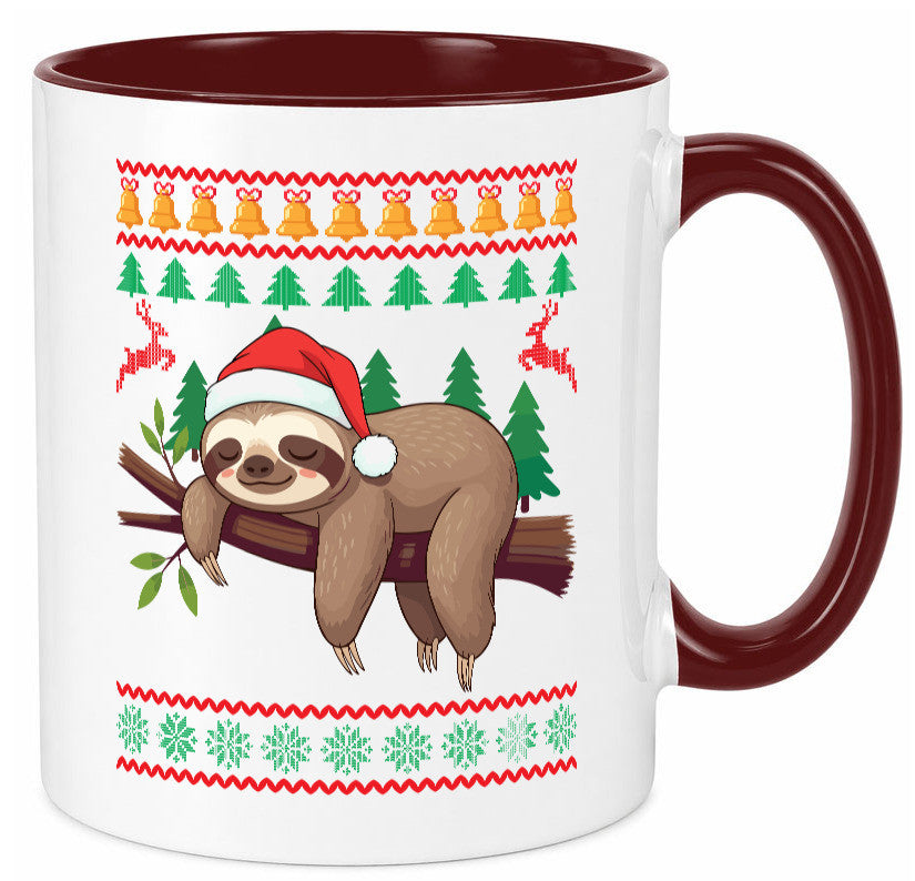 Ugly Christmas | Faultier Weihnachtsfaultier v2 lustig Tierliebhaber Humor