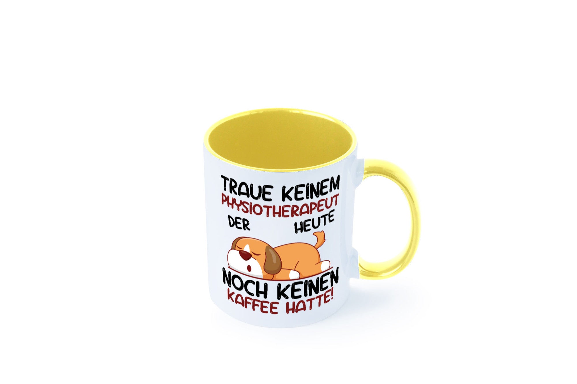 Traue keinem Physiotherapeut v2 Geschenkidee Humor Tasse