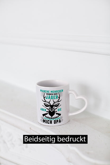 Sie nennen mich Jäger | Opa Großvater Geschenkidee Familie Humor Tasse