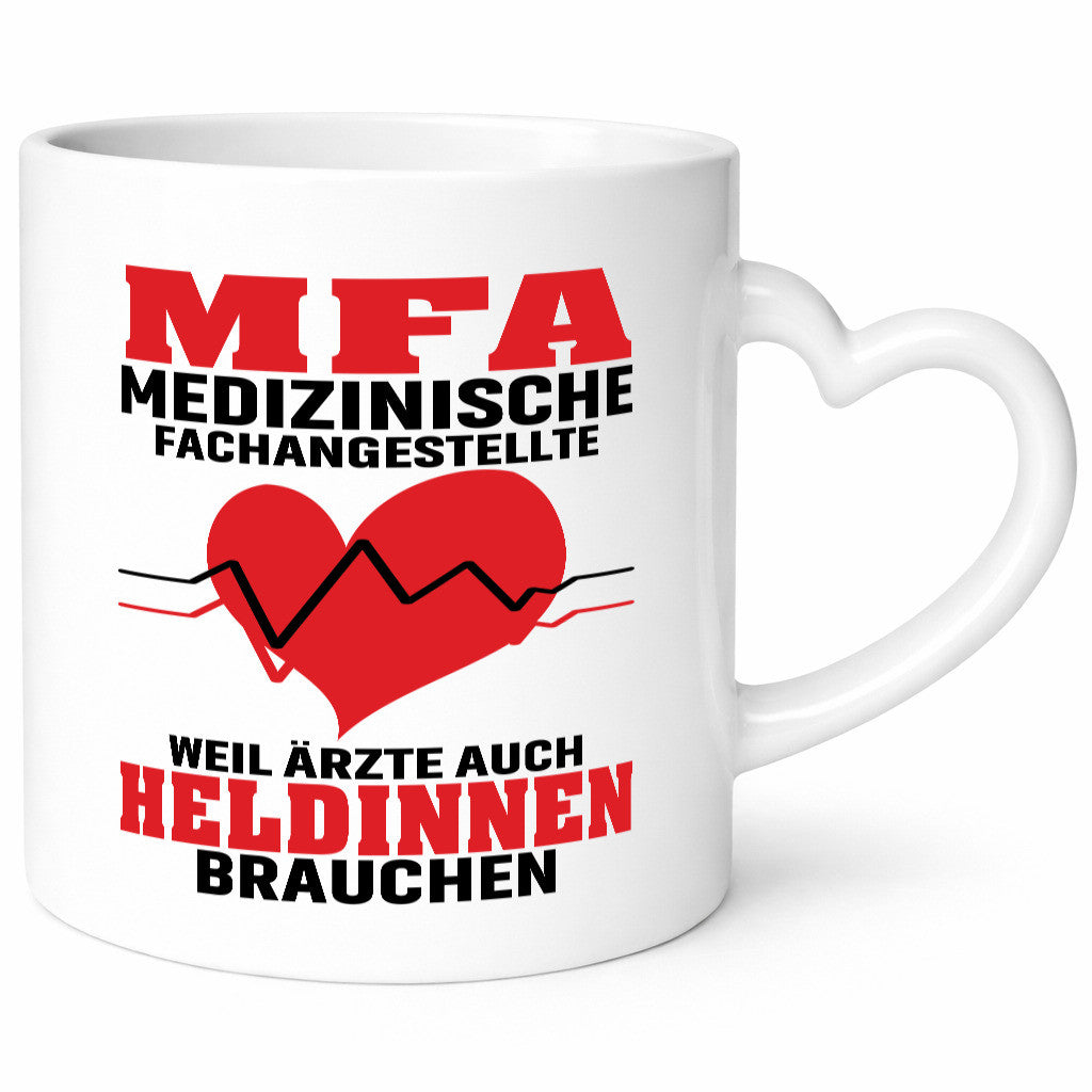 MFA weil ärzte auch Heldinen brauchen | Geschenk Humor Geschenkidee lustiger