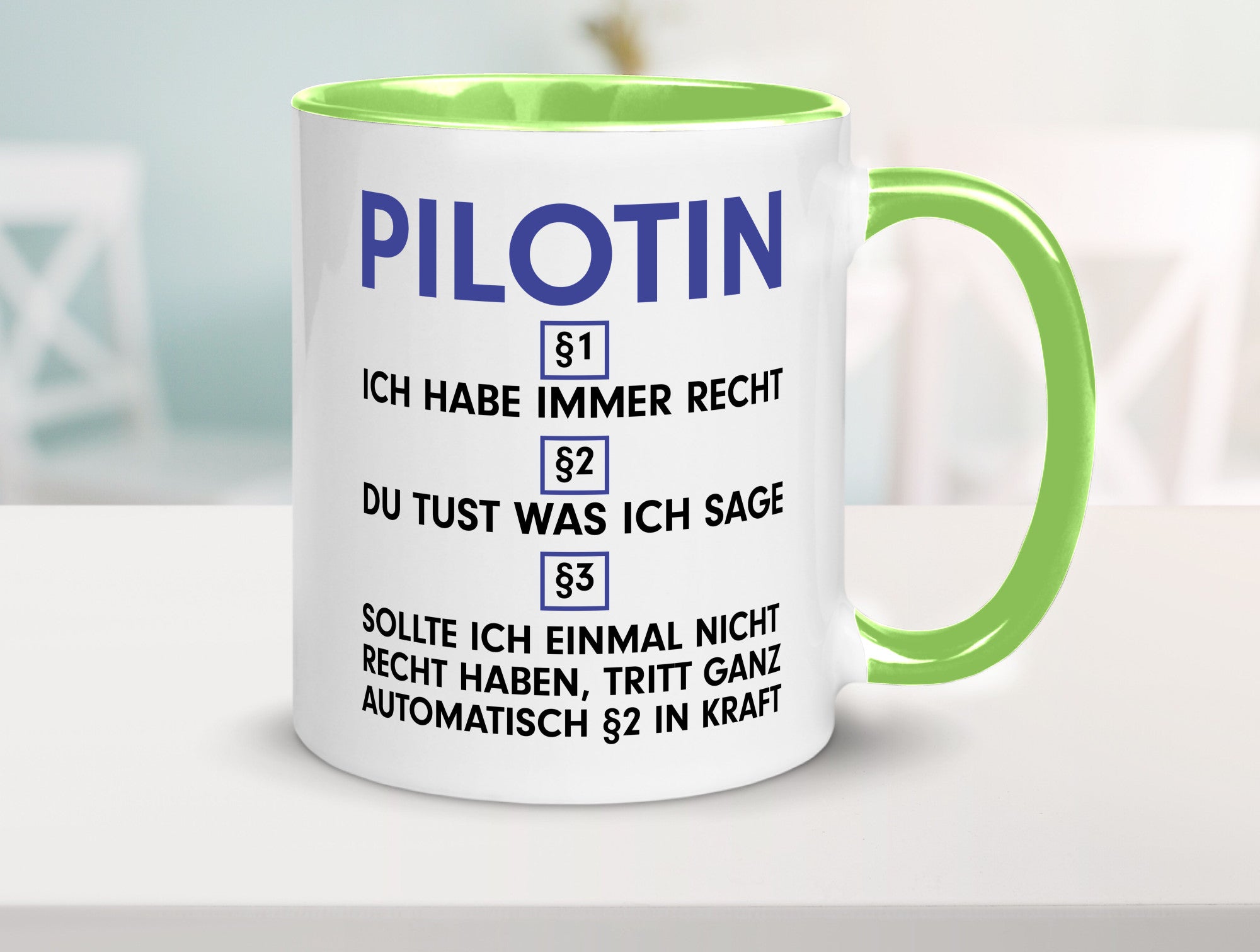 Ich habe immer Recht Pilotin | Definition Piloten v2 lustiger Spruch Geschenk