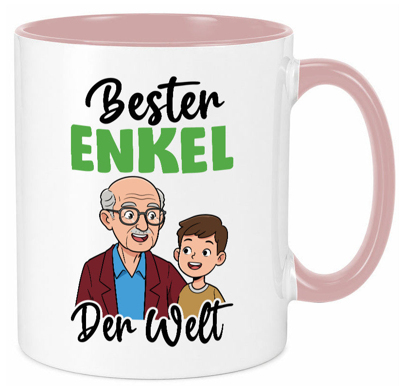 Bester Enkel | Großmutter Großvater Oma Opa lustiger Spruch Geschenk Familie