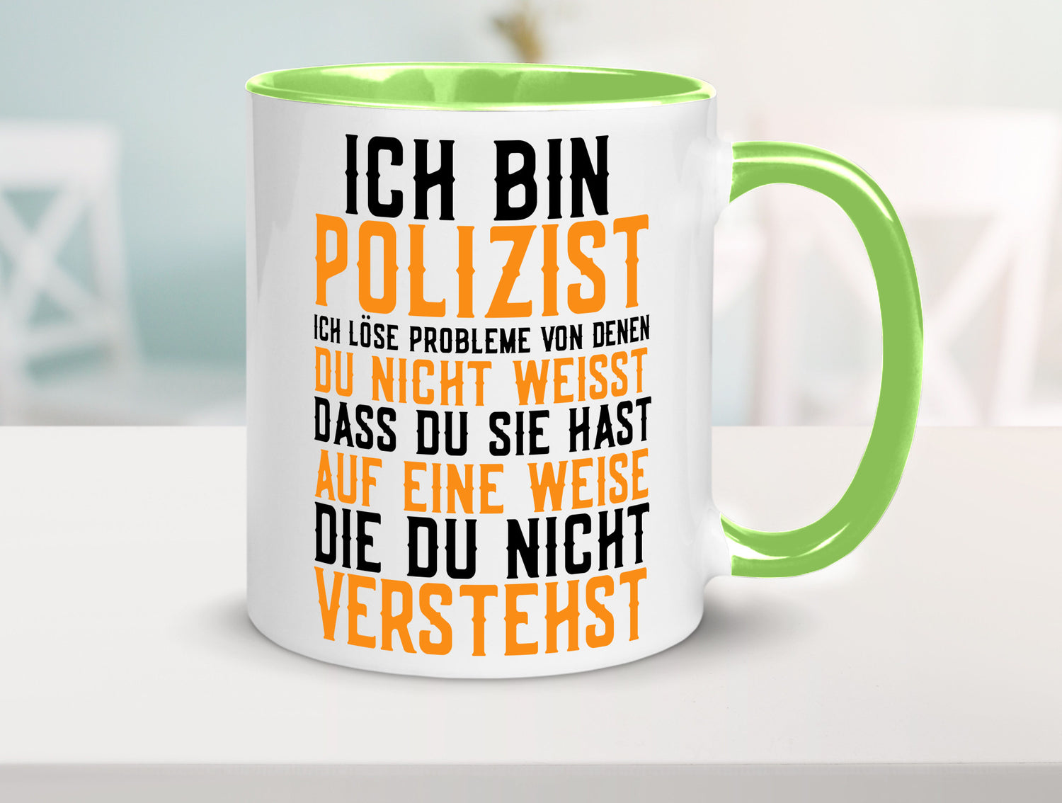 Ich bin Polizist | Polizei Beruf Job lustiger Spruch Geschenk Arbeit Kollegen