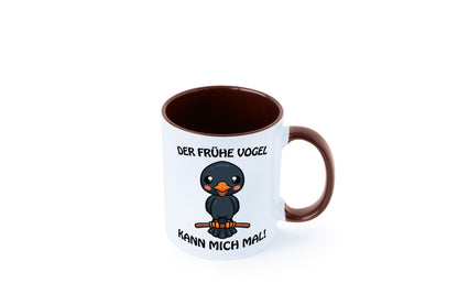 Der Frühe Vogel Humor Geschenkidee Tasse