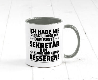 Keinen Besserer Sekretär | Büro lustiger Spruch Geschenk Arbeit Kollegen Tasse