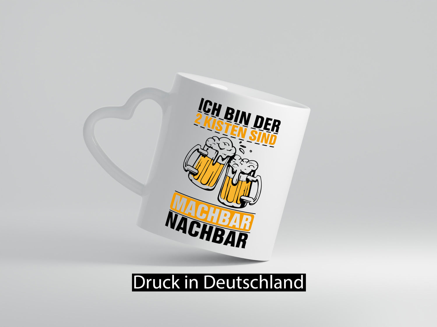Ich bin der 2 Kisten sind machbar nachbar | Geschenk Humor Geschenkidee