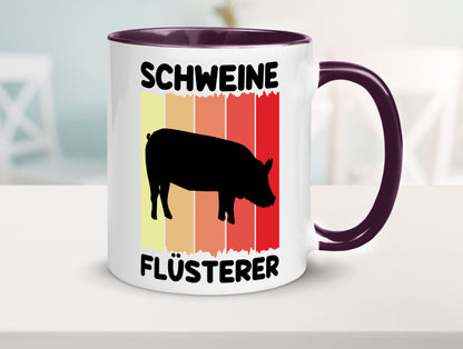 Schweine Flüsterer | Ferkel Bauer Landwirt v2 Geschenk Humor Geschenkidee