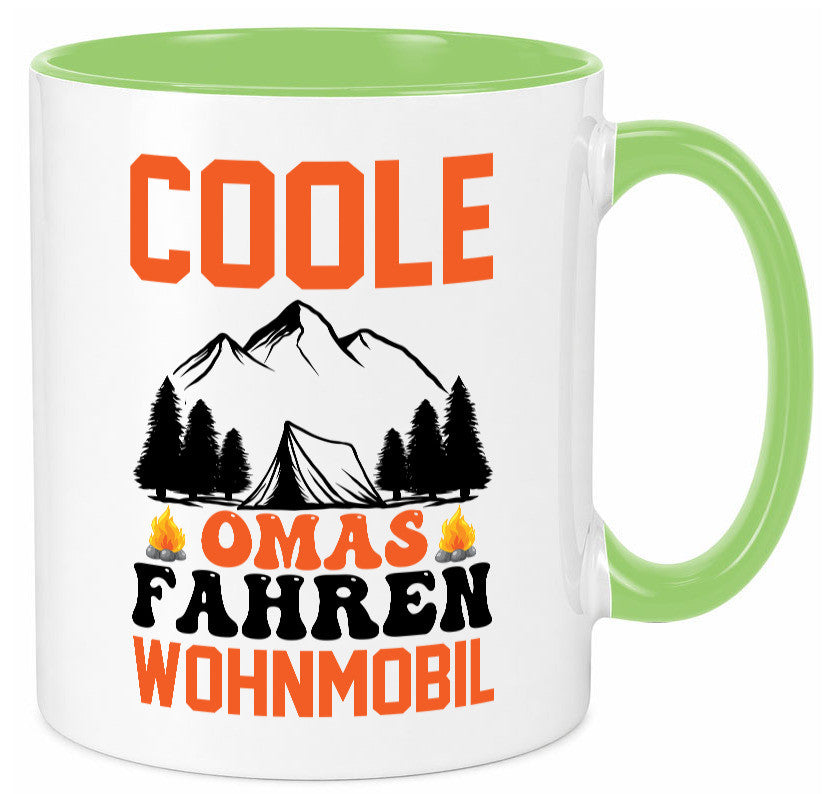 Coole Omas Fahren Wohnmobil | Camping lustig Familie Geschenkidee Geschenk Tasse