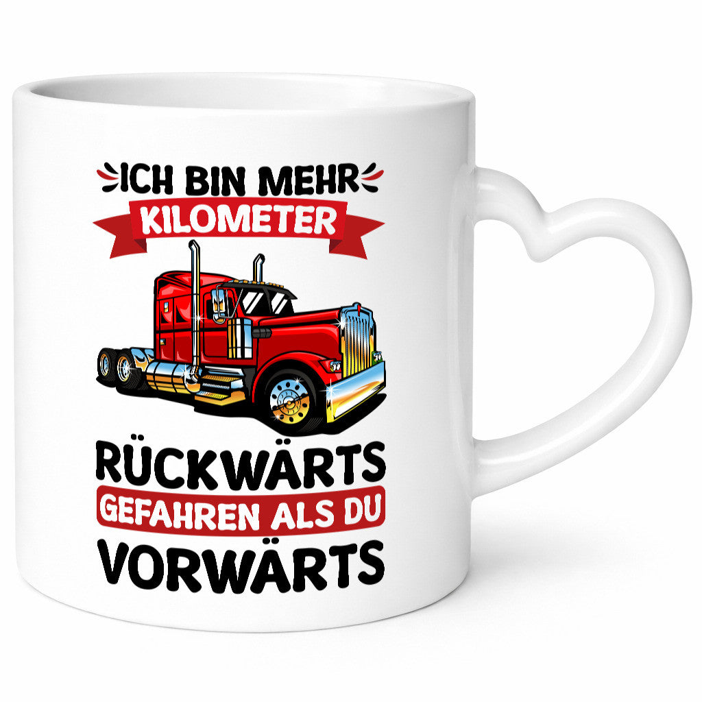Ich bin mehr Kilometer gefahren | LKW Trucker Geschenk Humor Geschenkidee